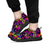 Graffiti Airbrush Print Men's Sneakers-grizzshop