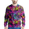 Graffiti Airbrush Print Men's Sweatshirt-grizzshop