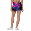 Graffiti Airbrush Print Mini Skirt-grizzshop