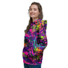 Graffiti Airbrush Print Women's Hoodie-grizzshop