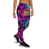 Graffiti Airbrush Print Women's Joggers-grizzshop