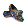 Graffiti Backdrop Print Canvas Shoes-grizzshop