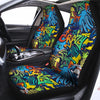 Graffiti Backdrop Print Car Seat Covers-grizzshop