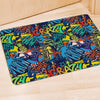 Graffiti Backdrop Print Door Mat-grizzshop