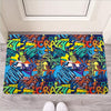 Graffiti Backdrop Print Door Mat-grizzshop