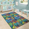 Graffiti Backdrop Print Floor Mat-grizzshop