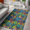 Graffiti Backdrop Print Floor Mat-grizzshop