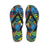 Graffiti Backdrop Print Men's Flip Flops-grizzshop