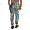 Graffiti Backdrop Print Men's Joggers-grizzshop