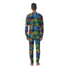 Graffiti Backdrop Print Men's Pajamas-grizzshop