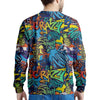 Graffiti Backdrop Print Men's Sweatshirt-grizzshop