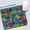 Graffiti Backdrop Print Mouse Pad-grizzshop