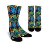 Graffiti Backdrop Print Unisex Socks-grizzshop