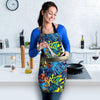 Graffiti Backdrop Print Women's Apron-grizzshop