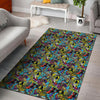 Graffiti Funky Print Pattern Floor Mat-grizzshop