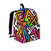 Graffiti Geometric Abstract Backpack-grizzshop