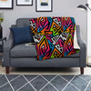 Graffiti Geometric Abstract Blanket-grizzshop