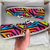 Graffiti Geometric Abstract Canvas Shoes-grizzshop