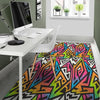 Graffiti Geometric Abstract Floor Mat-grizzshop