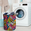 Graffiti Geometric Abstract Laundry Basket-grizzshop