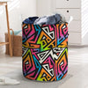 Graffiti Geometric Abstract Laundry Basket-grizzshop