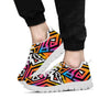 Graffiti Geometric Abstract Men's Sneakers-grizzshop