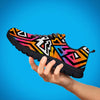 Graffiti Geometric Abstract Men's Sneakers-grizzshop