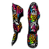 Graffiti Geometric Abstract Muay Thai Shin Guard-grizzshop