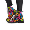 Graffiti Geometric Abstract Women's Boots-grizzshop