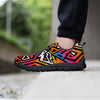 Graffiti Geometric Abstract Women's Sneakers-grizzshop