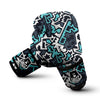 Graffiti Geometric Print Boxing Gloves-grizzshop