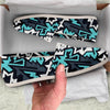 Graffiti Geometric Print Canvas Shoes-grizzshop