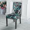 Graffiti Geometric Print Chair Cover-grizzshop