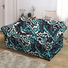 Graffiti Geometric Print Loveseat Cover-grizzshop