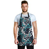 Graffiti Geometric Print Men's Apron-grizzshop