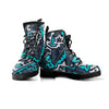 Graffiti Geometric Print Men's Boots-grizzshop