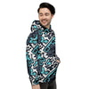 Graffiti Geometric Print Men's Hoodie-grizzshop