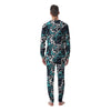 Graffiti Geometric Print Men's Pajamas-grizzshop