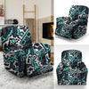 Graffiti Geometric Print Recliner Cover-grizzshop