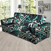 Graffiti Geometric Print Sofa Cover-grizzshop