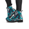 Graffiti Geometric Print Women's Boots-grizzshop