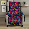 Graffiti Grunge Print Pattern Armchair Protector-grizzshop