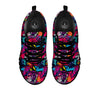 Graffiti Grunge Print Pattern Black Sneaker-grizzshop