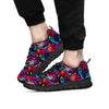 Graffiti Grunge Print Pattern Black Sneaker-grizzshop