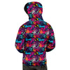 Graffiti Grunge Print Pattern Men's Hoodie-grizzshop