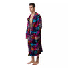 Graffiti Grunge Print Pattern Men's Robe-grizzshop