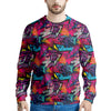 Graffiti Grunge Print Pattern Men's Sweatshirt-grizzshop