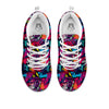 Graffiti Grunge Print Pattern White Sneaker-grizzshop