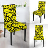 Graffiti Happy Emoji Print Chair Cover-grizzshop