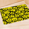 Graffiti Happy Emoji Print Door Mat-grizzshop